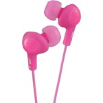 GUMMY PLUS HEADPHNS PINK - HAFR6P - By JVC