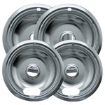 CHROME DRIP PAN A 2SM/2LG - 10124XN - By RANGE KLEEN