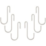 POT RACK HOOKS 6PK CHROME - C48 - By RANGE KLEEN