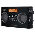PORT STEREO RECEIVR BLK - PR-D5-BK - By SANGEAN