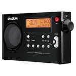 DIG AM/FM PORT RADIO BLK - PR-D7-BK - By SANGEAN