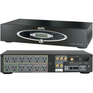 12-OUTLET H-TYPE POWER CONDITIONER (BLACK) - H15BLK - APC