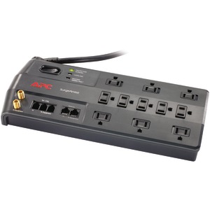 11-OUTLET PERFORMANCE SURGEARREST WITH TELEPHONE SPLITTER, COAXIAL & ETHERNET PROTECTION - P11VNT3 - APC