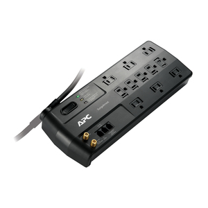 11-OUTLET PERFORMANCE SURGEARREST WITH TELEPHONE SPLITTER & COAXIAL PROTECTION - P11VT3 - APC