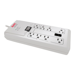 8 OUTLET SURGE PROTECTOR - P8GT - APC