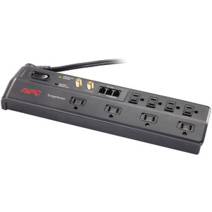 8-OUTLET SURGEARREST WITH TELEPHONE SPLITTER & COAXIAL PROTECTION - P8VT3 - APC