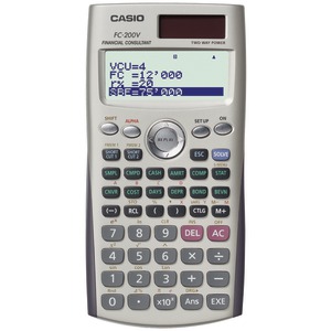 FINANCIAL CALCULATOR - FC-200V - CASIO
