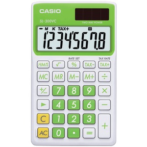 GREEN SOLAR WALLET CALC - SL300VCGNSIH - CASIO