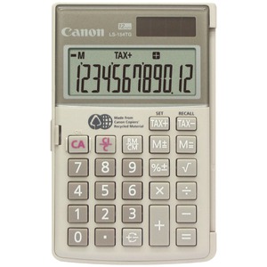 12-DIGIT HANDHELD CALCULATOR - 1075B004AA - CANON