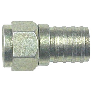 RG6 ZINC-PLATED CONNECTORS WITH O-RING & GEL - FC-6WPG-B - EAGLE ASPEN