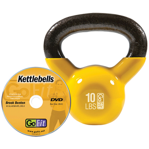 10 LBS KETTELBELL WITH - GF-KBELL10 - GOFIT