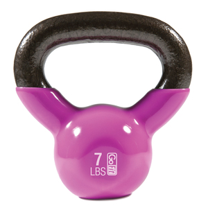 7 LBS KETTLEBELL W- DVD - GF-KBELL7D - GOFIT
