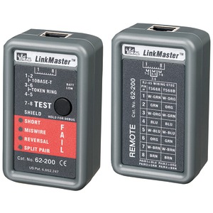 LINKMASTER(TM) ETHERNET TESTER - 62-200 - IDEAL