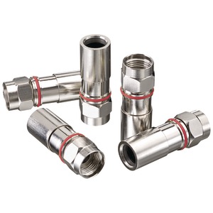 RG-59 RTQ F-COMPRESSION CONNECTOR - 92-610 - IDEAL