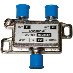 DC/IR PASSING SPLITTER/COMBINER (2 WAY) - 2512 - CHANNEL PLUS