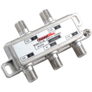 DC/IR PASSING SPLITTER/COMBINER (4 WAY) - 2514 - CHANNEL PLUS
