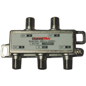 SPLITTER/COMBINER (4 WAY) - 2534 - CHANNEL PLUS