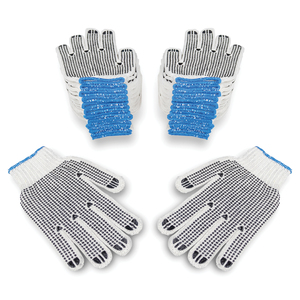 KNITTED GLOVES WITH PVC DOTS -        - MONSTER TRUCKS