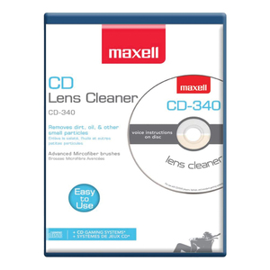 CD/CD-ROM/DVD LASER LENS CLEANER - 190048 - MAXELL