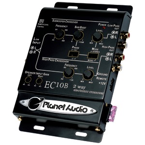 2-WAY CROSSOVER - EC10B - PLANET AUDIO