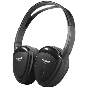 SWIVEL EAR PAD, SINGLE-CHANNEL INFRARED WIRELESS HEADPHONES - HP-11S - POWER ACOUSTIK