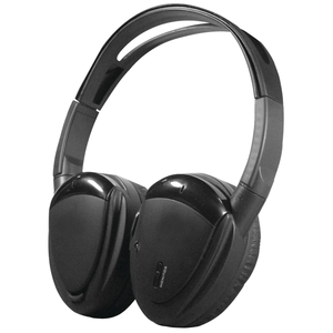 SWIVEL EAR PAD, 2-CHANNEL RF 900 MHZ WIRELESS HEADPHONES - HP-900S - POWER ACOUSTIK