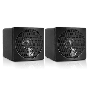 BLACK 3IN MINI CUBE - PCB3BK - PYLE-HOME