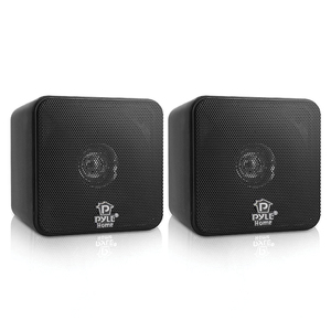 BLACK 4IN MINI CUBE - PCB4BK - PYLE-HOME