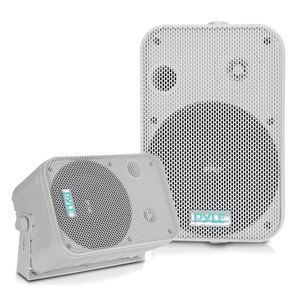WHT 6.5IN IN-OUT H2OPROOF - PDWR50W - PYLE