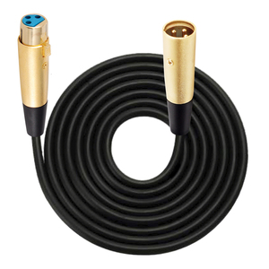 15-FT XLR MICROPHONE CABLE (XLR FEMALE TO MALE SYMMETRIC) - PPMCL15 - PYLE-PRO