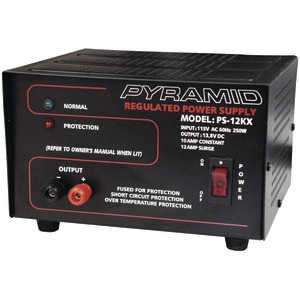 POWER SUPPLY (10 AMP 13.8V) - PS12KX - PYRAMID