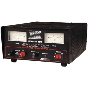 35-AMP POWER SUPPLY WITH BUILT-IN COOL FAN - PS36KX - PYRAMID
