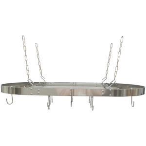 STAINLESS STEEL OVAL POT RACK - CW6001R - RANGE KLEEN