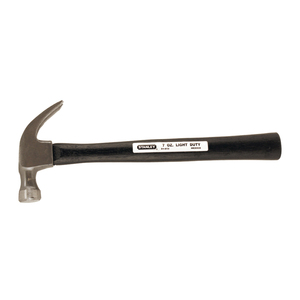 WOOD-HANDLED NAIL HAMMER (7 OZ) - 51-613 - STANLEY