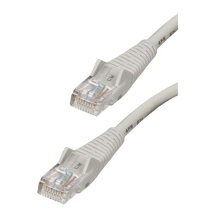 SNAGLESS CAT-5/5E PATCH CABLES (25-FT; GRAY) - N001-025-GY - TRIPPLITE