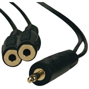 1 FT MINI STEREO DUBBING CORD Y ADAPTOR - P313-001 - TRIPPLITE