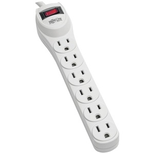 6-OUTLET SURGE SUPPRESSOR (BASIC PROTECTION, 2-FT CORD) - TLP602 - TRIPPLITE