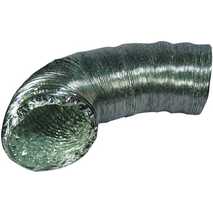 ALUMINUM FLEX DUCTING (4", 5-PLY, 8-FT, SUPURR-FLEX) - F0408B - NONE