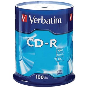 100CT 80-MIN 700MB CD-RS - 94554 - VERBATIM