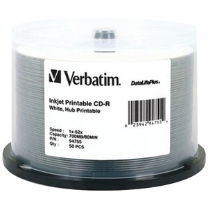 50CT 80-MIN 700MB CD-RS - 94755 - VERBATIM