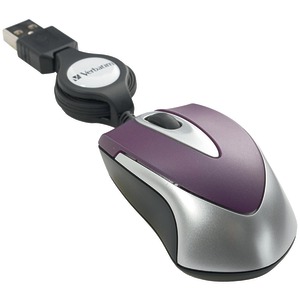 OPTICL MINITRAVL MOUS PUR - 97253 - VERBATIM