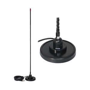 FIBERGLASS 5" MAGNET-MOUNT CB ANTENNA KIT - 3-M-B-HC - TRAM